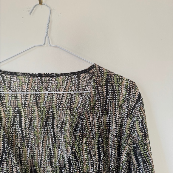 Vintage patterned blouse - Picture 3 of 6